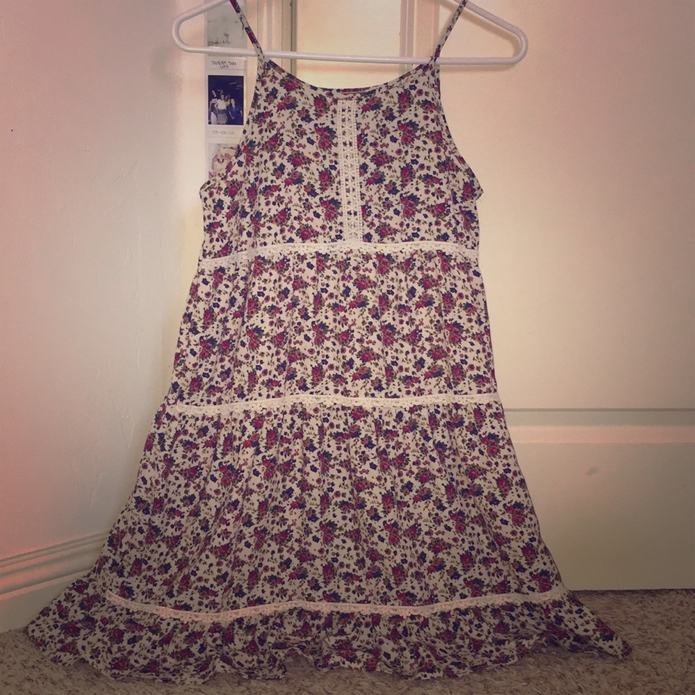 BOHO FLORAL PRINT DRESS